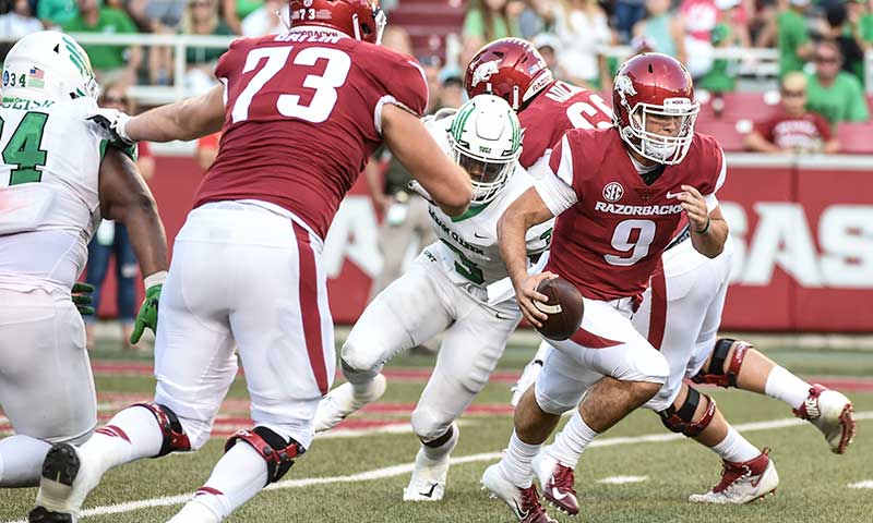 HOGS: QB battle heats up; notes