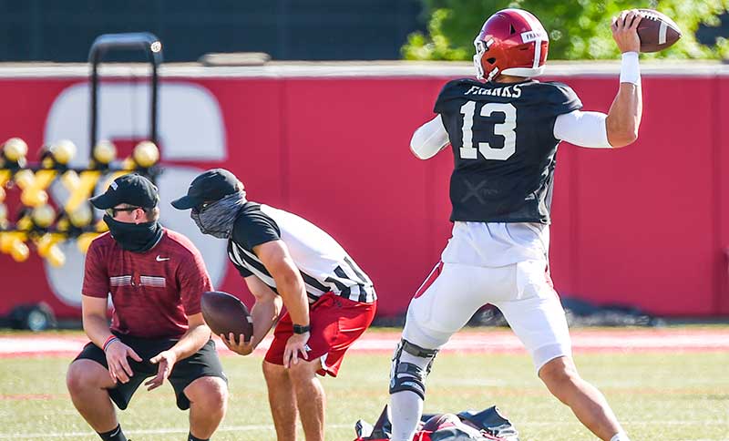 HOGS: QB Franks praises all things UA