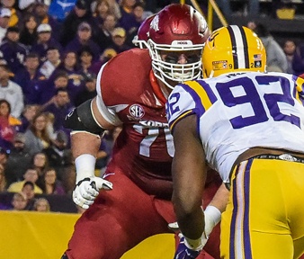 Hogs brace for A&M defensive freaks; notes