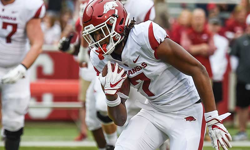 HOGS: Frosh WR Knox still out; notes