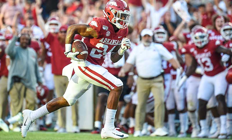 HOGS travel extra DBs to MSU