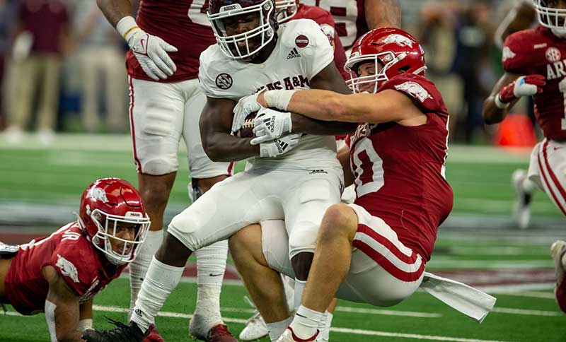 Arkansas Razorbacks picked 4th overall, land several on preseason All-SEC  teams - Ricky Stromberg, Pool, Catalon