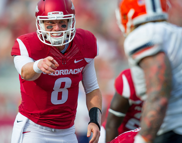 Hogs, QB Allen absorb 49-30 beating by Bama 