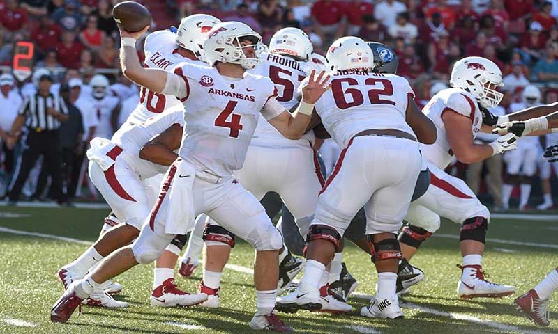 HOGS:  Disciplined O line deeper, driven 