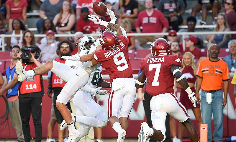 HOGS end another skid, pick off Ole Miss