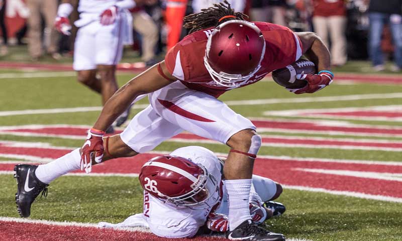 Hogs: WR Hatcher welcomes challenge from UF corners