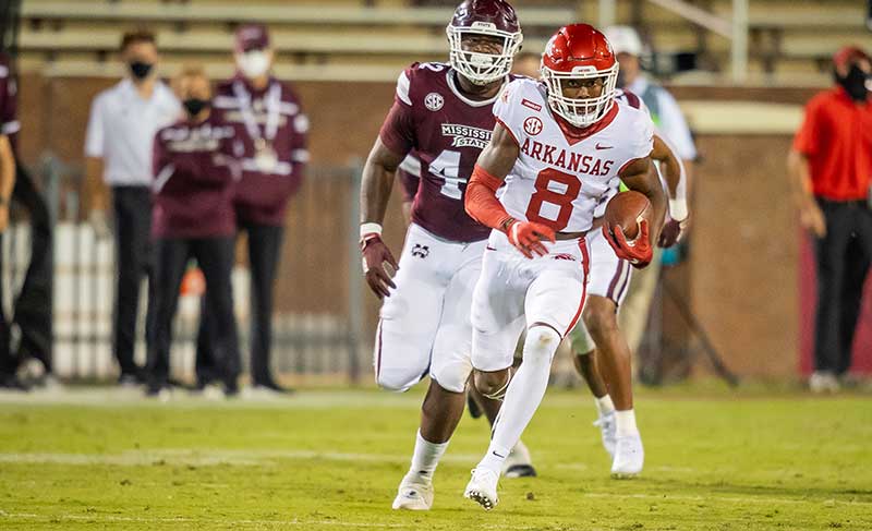 HOGS fight back; receivers emerge