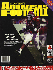 1997 Hooten's Arkansas Football Magazine