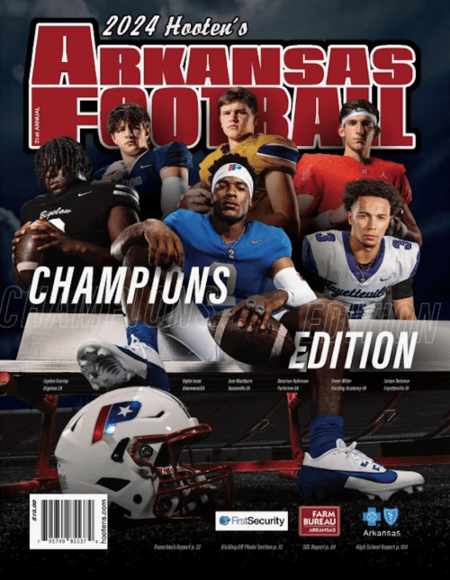 2024 Hooten's Arkansas Football- Razorback Cover